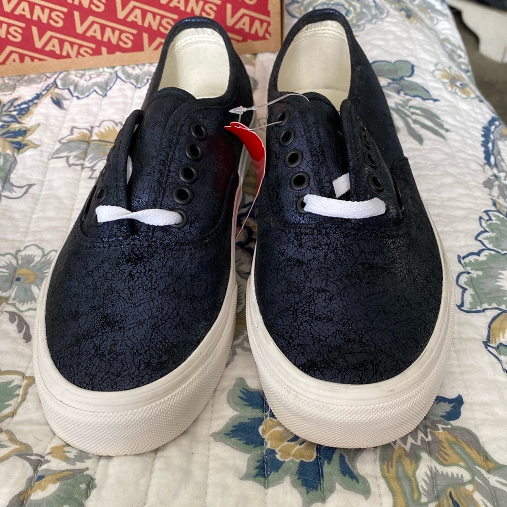 Vans Authentic Crackle Leather
